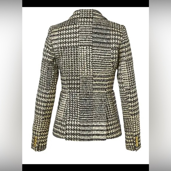 SOLD Smythe Hutton Blazer 2 duchess gold black lurex - Picture 2 of 16
